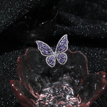 Load image into Gallery viewer, Adjustable Elegant Crystal Butterfly Pearl Zirconia Bracelet