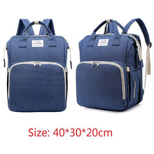 Load image into Gallery viewer, Mommy Baby Diaper Bag Multifunction Folding Baby Mom Travel Backpack Large Capacity Nappy Maternity Care Women Bag Nursing Bags - Tyche Ace