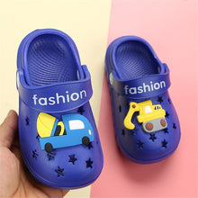 Load image into Gallery viewer, Unicorn Cartoon Design Flip Flops For Kids