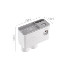 Load image into Gallery viewer, Magnetic Adsorption Toothbrush Holder Automatic Toothpaste  Dispenser - Tyche Ace