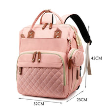 Load image into Gallery viewer, Multifunction Fashionable Large Capacity Travel Baby Bed Nappy Backpack - Tyche Ace