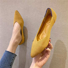 Load image into Gallery viewer, Women Flat Heel Pointed Toe Shoes