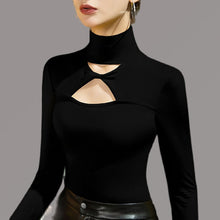 Load image into Gallery viewer, Stylish Long Sleeve Turtleneck Top For Women - Tyche Ace