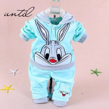 Load image into Gallery viewer, Unisex Cartoon Design T-shirt+Pants Sets For Kids