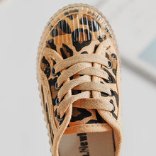 Load image into Gallery viewer, Casual Animal Print Canvas Soft Sole Shoes For Kids