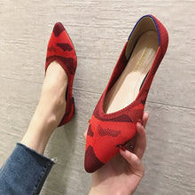 Load image into Gallery viewer, Women Flat Heel Pointed Toe Shoes