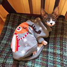Load image into Gallery viewer, Warm Cartoon Design Cat/Dog Knitted Sweaters