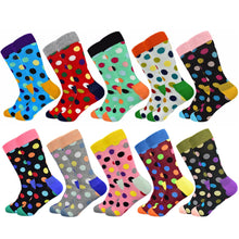 Load image into Gallery viewer, Unisex Colourful Classic dot Pattern Cotton Happy Socks freeshipping - Tyche Ace