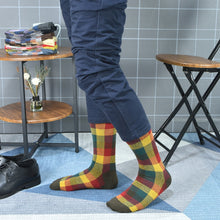 Load image into Gallery viewer, Casual Business Happy Combed Breathable Cotton Socks For Men