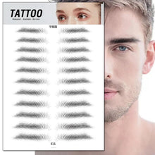 Load image into Gallery viewer, 4D Natural Hair Like Water Transfer Waterproof Long Lasting Eyebrow Tattoo Sticker
