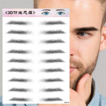 Load image into Gallery viewer, 4D Natural Hair Like Water Transfer Waterproof Long Lasting Eyebrow Tattoo Sticker