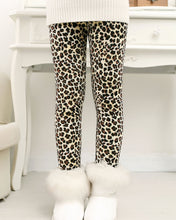 Load image into Gallery viewer, Winter Colorful Print Flower Butterfly Soft Warm Girls Leggings