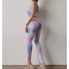 Load image into Gallery viewer, High Waist Seamless Leggings & Bra Tops Workout Clothes