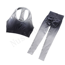 Load image into Gallery viewer, 2Pcs Yoga Gym Fitness Seamless Women Workout Clothes