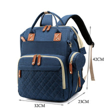 Load image into Gallery viewer, Multifunction Fashionable Large Capacity Travel Baby Bed Nappy Backpack - Tyche Ace