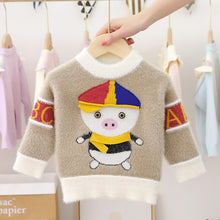 Load image into Gallery viewer, Unisex Animal Cartoon Design Sweater For Kids