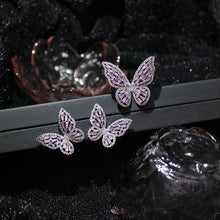 Load image into Gallery viewer, Adjustable Elegant Crystal Butterfly Pearl Zirconia Bracelet
