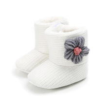 Load image into Gallery viewer, Winter Flower Design Cute Boots For Kids