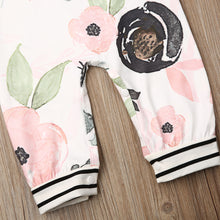 Load image into Gallery viewer, Unisex Baby Flower Striped Long Sleeves Romper For Toddlers