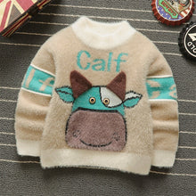 Load image into Gallery viewer, Unisex Animal Cartoon Design Sweater For Kids