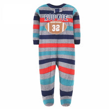 Load image into Gallery viewer, Cartoon One Pieces Pyjamas Fleece Jumpsuit For Babies