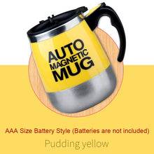 Load image into Gallery viewer, Automatic Self Stirring Magnetic Stainless Steel Smart Mixer Thermal Mug