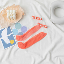 Load image into Gallery viewer, Women Thin Lace Breathable Pearl Style Design Invisible Socks freeshipping - Tyche Ace