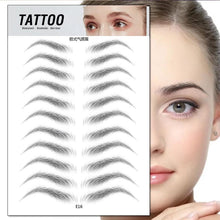 Load image into Gallery viewer, 4D Natural Hair Like Water Transfer Waterproof Long Lasting Eyebrow Tattoo Sticker