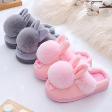 Load image into Gallery viewer, Unisex Indoor Warm Soft Comfortable Non-Slip Fluffy Slippers For Kids