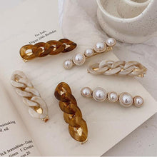 Load image into Gallery viewer, New Handmade Chain Hair Clips Gold Color Long Barrettes Hair Clips for Women Girls Korean Fashion Hairpin Hair Accessories Gifts - Tyche Ace