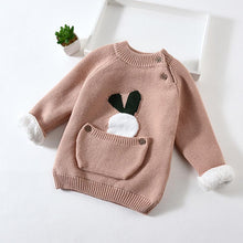 Load image into Gallery viewer, Unisex Animal Cartoon Design Warm Sweaters For Kids