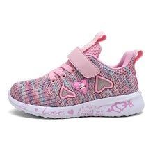 Load image into Gallery viewer, Girls Casual  Light Mesh Summer Cartoon Trainers