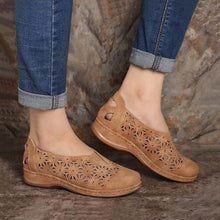 Load image into Gallery viewer, Women Retro Wedge Heel Summer Shoes