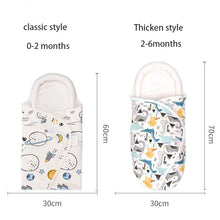 Load image into Gallery viewer, Shaped Pillow Design Stroller Cotton Cocoon Swaddle Sleepsack For Babies