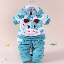 Load image into Gallery viewer, Unisex Cartoon Design T-shirt+Pants Sets For Kids