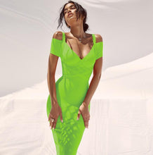 Load image into Gallery viewer, Elegant Off Shoulder Bodycon Bandage Dress For Women