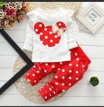Load image into Gallery viewer, 2 Pcs T-Shirt+ Pants Cartoon Design Set For Kids