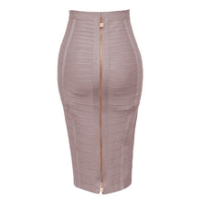 Load image into Gallery viewer, Zipper Closure Style Design Bandage Bodycon Skirts For Women