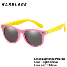 Load image into Gallery viewer, Kids Silicone Polarised UV Protection Sunglasses
