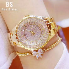 Load image into Gallery viewer, Women Watches Gold Luxury Brand Diamond Quartz Ladies Wrist Watches Stainless Steel Clock Female Watch Relogio Feminino 2023 - Tyche Ace