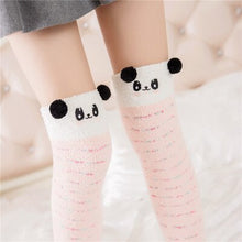 Load image into Gallery viewer, Animal Cartoon Long Thigh High Winter Cosy Warm Sock