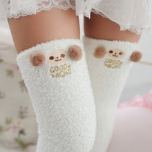 Load image into Gallery viewer, Animal Cartoon Long Thigh High Winter Cosy Warm Sock