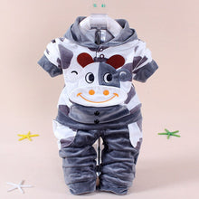 Load image into Gallery viewer, Unisex Cartoon Design T-shirt+Pants Sets For Kids