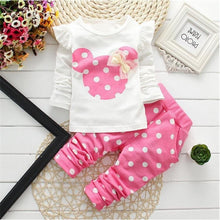 Load image into Gallery viewer, 2 Pcs T-Shirt+ Pants Cartoon Design Set For Kids