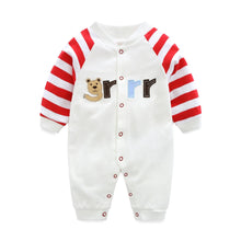 Load image into Gallery viewer, Unisex Cotton Long Sleeves Rompers For Kids