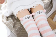 Load image into Gallery viewer, Animal Cartoon Long Thigh High Winter Cosy Warm Sock