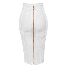 Load image into Gallery viewer, Zipper Closure Style Design Bandage Bodycon Skirts For Women