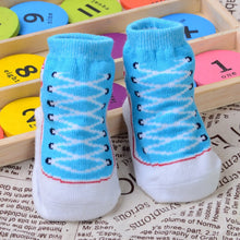 Load image into Gallery viewer, Unisex Cotton Anti- Slip Rubber Soled Cartoon Boot Socks For Kids