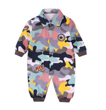 Load image into Gallery viewer, Unisex Cotton Long Sleeves Rompers For Kids