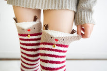 Load image into Gallery viewer, Animal Cartoon Long Thigh High Winter Cosy Warm Sock